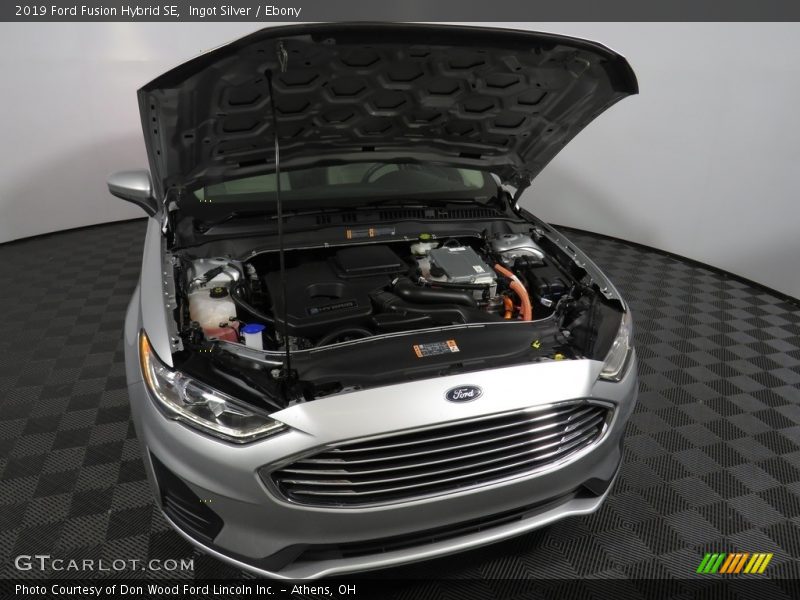 Ingot Silver / Ebony 2019 Ford Fusion Hybrid SE