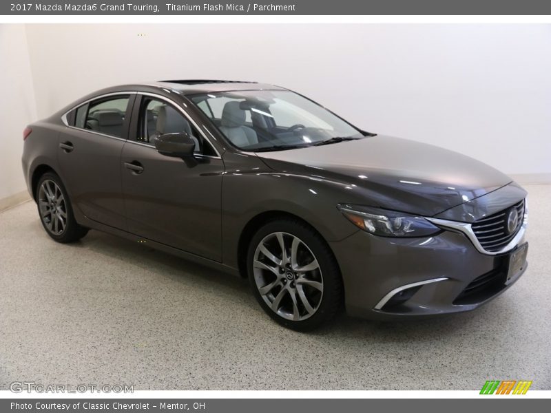 Titanium Flash Mica / Parchment 2017 Mazda Mazda6 Grand Touring