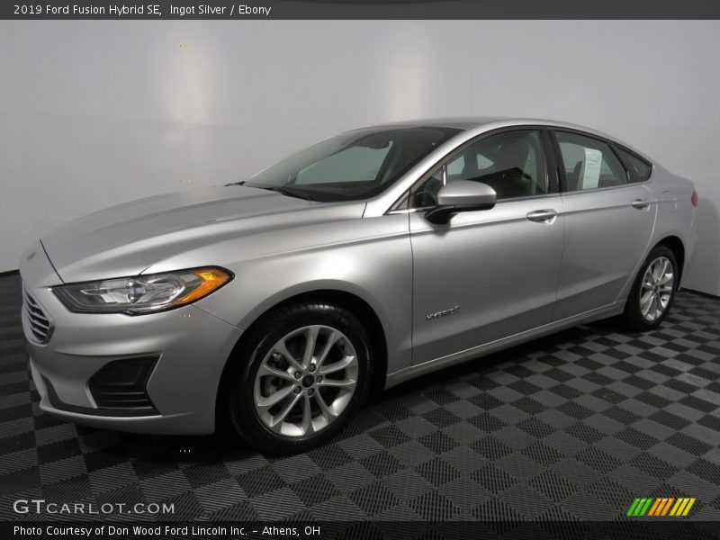 Ingot Silver / Ebony 2019 Ford Fusion Hybrid SE