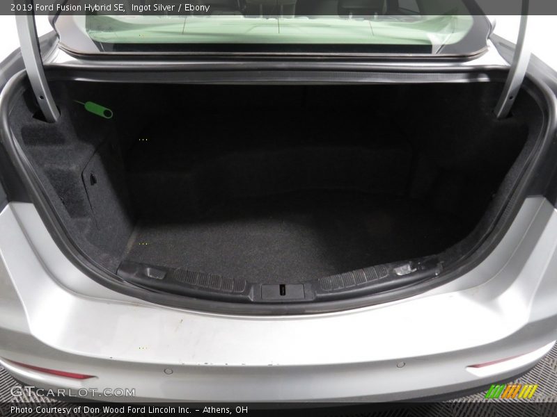 Ingot Silver / Ebony 2019 Ford Fusion Hybrid SE