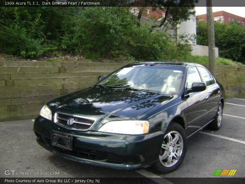 Dark Emerald Pearl / Parchment 1999 Acura TL 3.2