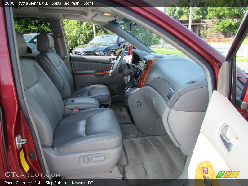 Salsa Red Pearl / Stone 2008 Toyota Sienna XLE