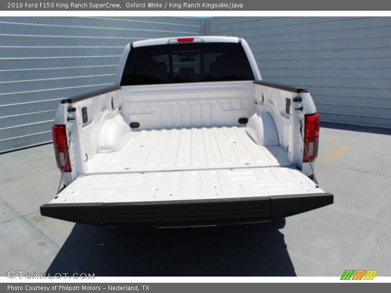 Oxford White / King Ranch Kingsville/Java 2019 Ford F150 King Ranch SuperCrew