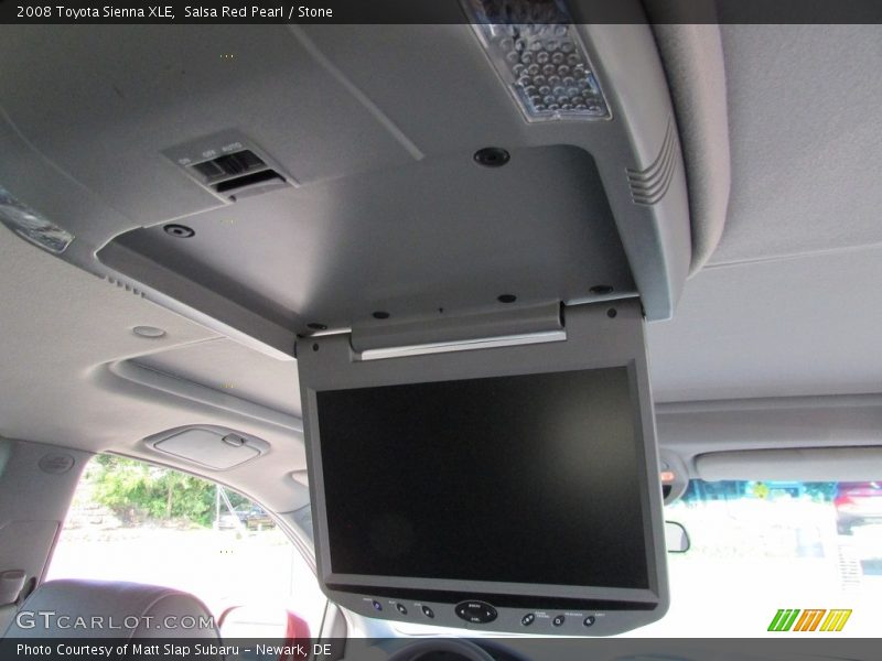 Salsa Red Pearl / Stone 2008 Toyota Sienna XLE