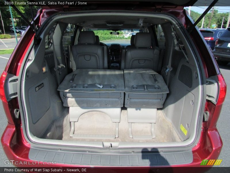 Salsa Red Pearl / Stone 2008 Toyota Sienna XLE