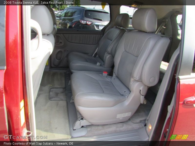 Salsa Red Pearl / Stone 2008 Toyota Sienna XLE