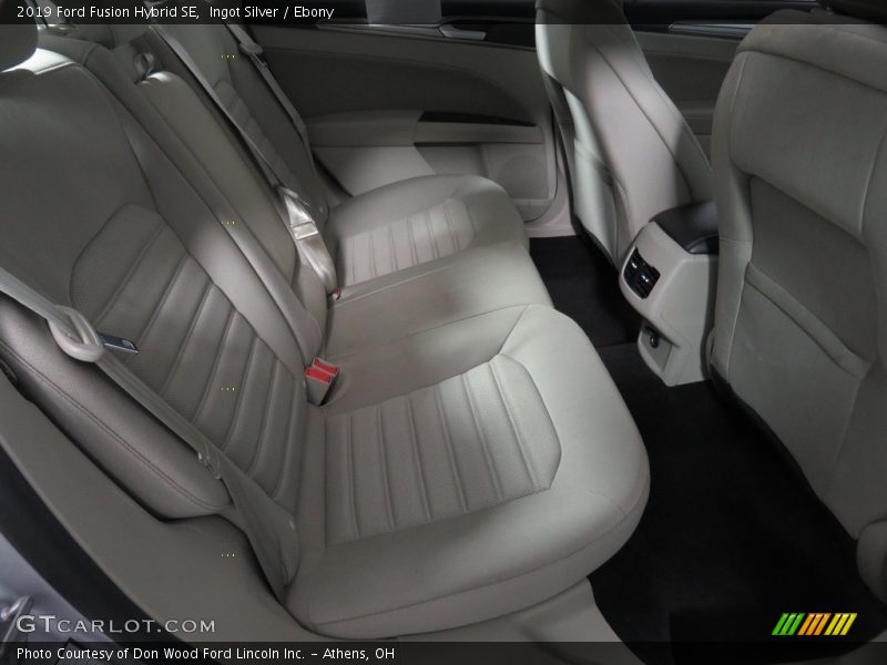 Ingot Silver / Ebony 2019 Ford Fusion Hybrid SE