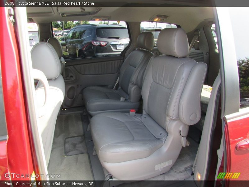 Salsa Red Pearl / Stone 2008 Toyota Sienna XLE
