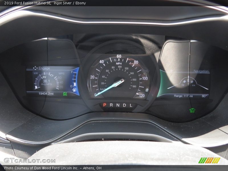 Ingot Silver / Ebony 2019 Ford Fusion Hybrid SE