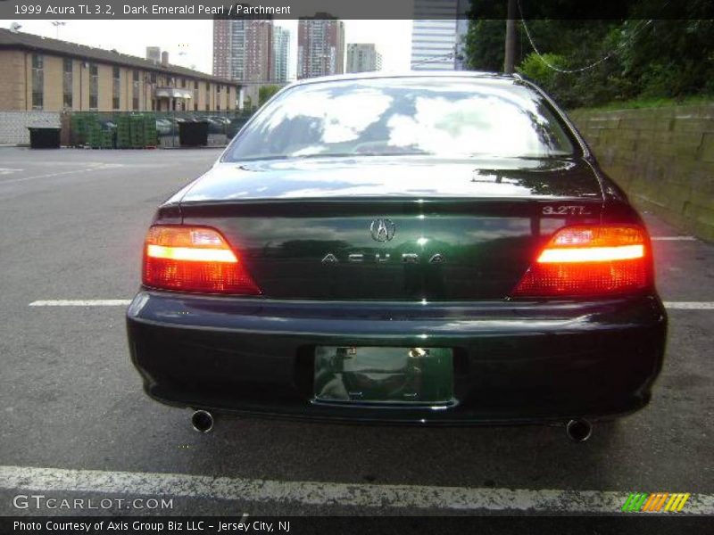 Dark Emerald Pearl / Parchment 1999 Acura TL 3.2