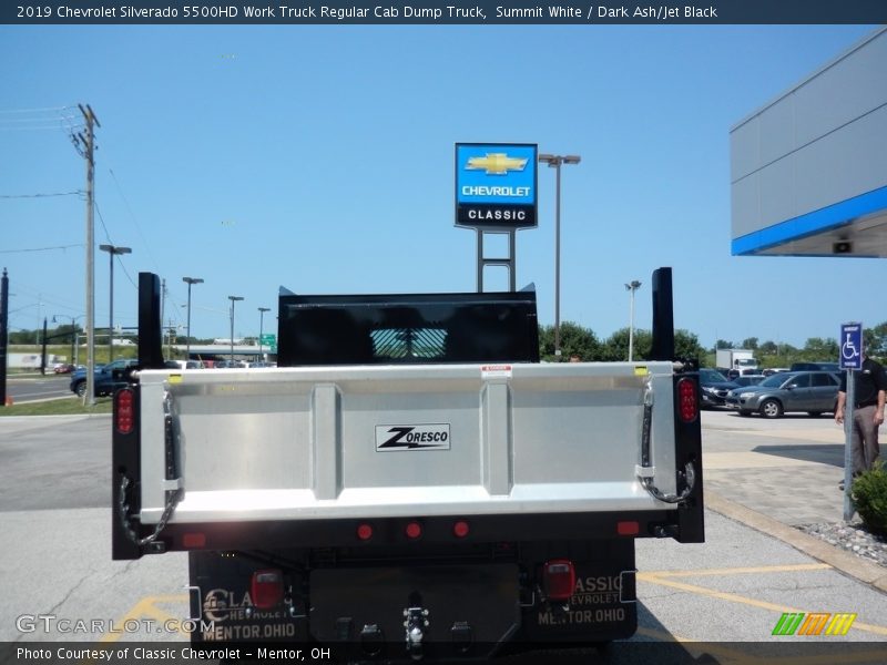 Summit White / Dark Ash/Jet Black 2019 Chevrolet Silverado 5500HD Work Truck Regular Cab Dump Truck