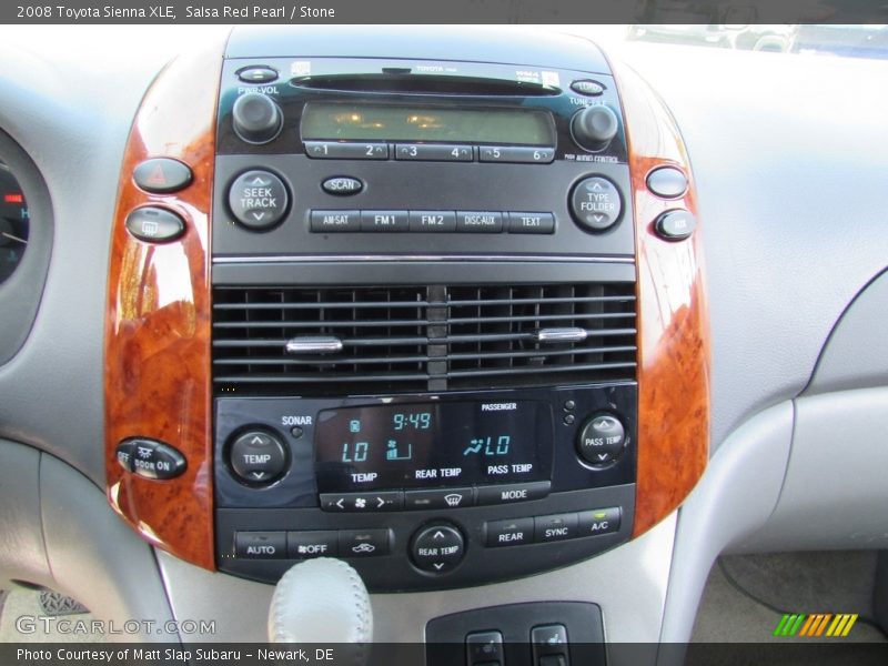 Salsa Red Pearl / Stone 2008 Toyota Sienna XLE