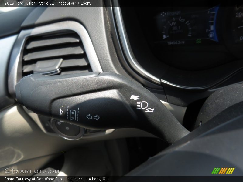 Ingot Silver / Ebony 2019 Ford Fusion Hybrid SE