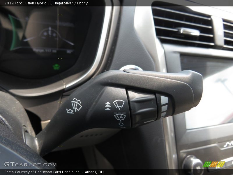 Ingot Silver / Ebony 2019 Ford Fusion Hybrid SE