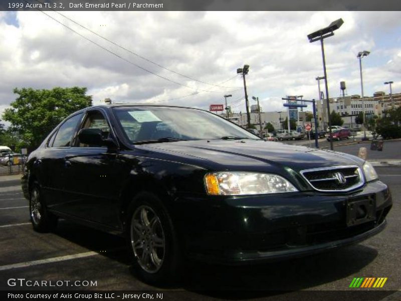 Dark Emerald Pearl / Parchment 1999 Acura TL 3.2
