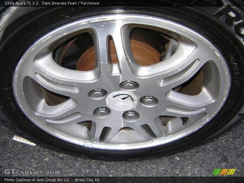 Dark Emerald Pearl / Parchment 1999 Acura TL 3.2