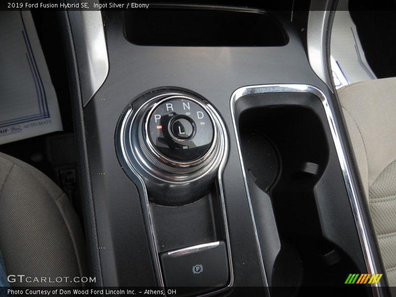 Ingot Silver / Ebony 2019 Ford Fusion Hybrid SE