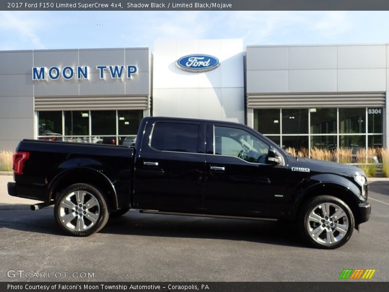 Shadow Black / Limited Black/Mojave 2017 Ford F150 Limited SuperCrew 4x4
