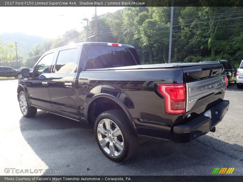 Shadow Black / Limited Black/Mojave 2017 Ford F150 Limited SuperCrew 4x4
