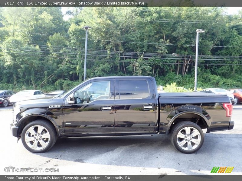 Shadow Black / Limited Black/Mojave 2017 Ford F150 Limited SuperCrew 4x4