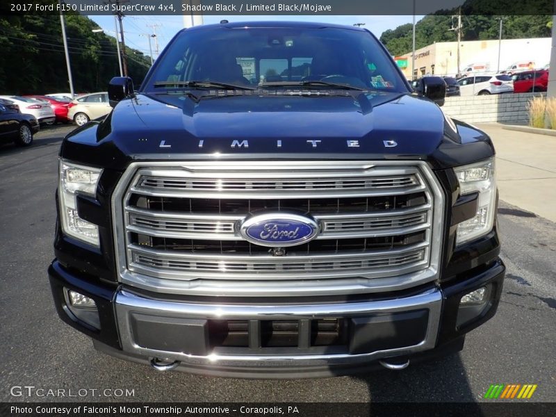 Shadow Black / Limited Black/Mojave 2017 Ford F150 Limited SuperCrew 4x4