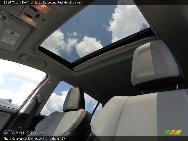Barcelona Red Metallic / Ash 2016 Toyota RAV4 Limited