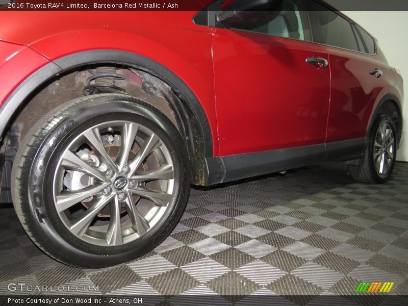 Barcelona Red Metallic / Ash 2016 Toyota RAV4 Limited