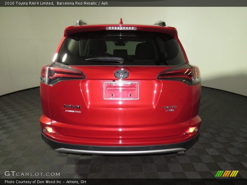Barcelona Red Metallic / Ash 2016 Toyota RAV4 Limited