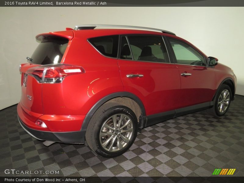 Barcelona Red Metallic / Ash 2016 Toyota RAV4 Limited