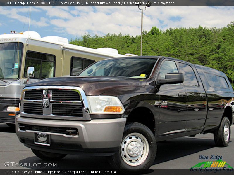 Rugged Brown Pearl / Dark Slate/Medium Graystone 2011 Dodge Ram 2500 HD ST Crew Cab 4x4