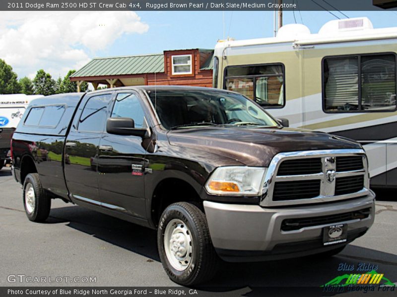 Rugged Brown Pearl / Dark Slate/Medium Graystone 2011 Dodge Ram 2500 HD ST Crew Cab 4x4