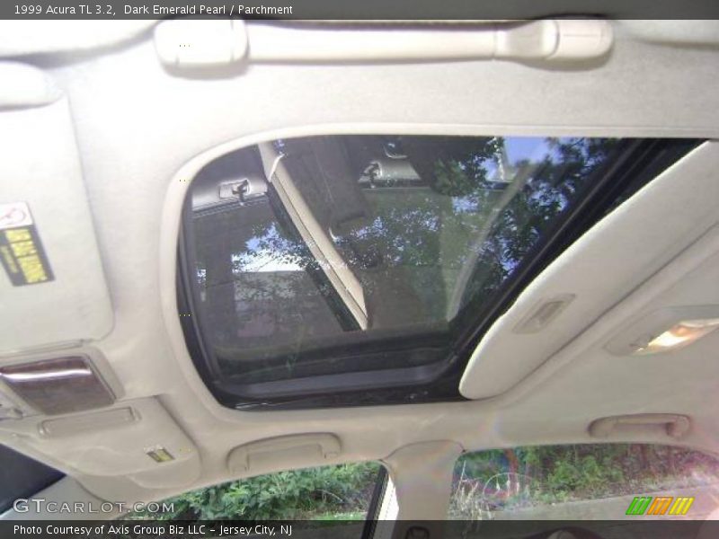 Dark Emerald Pearl / Parchment 1999 Acura TL 3.2