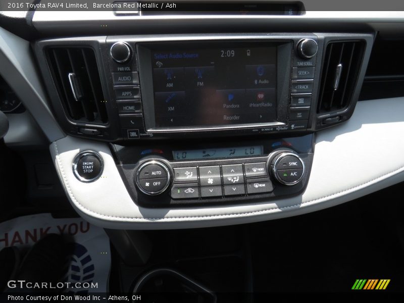 Barcelona Red Metallic / Ash 2016 Toyota RAV4 Limited