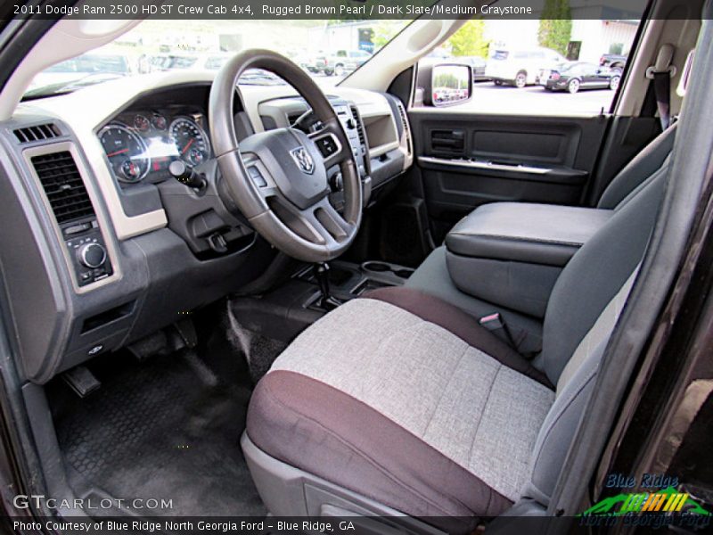 Rugged Brown Pearl / Dark Slate/Medium Graystone 2011 Dodge Ram 2500 HD ST Crew Cab 4x4