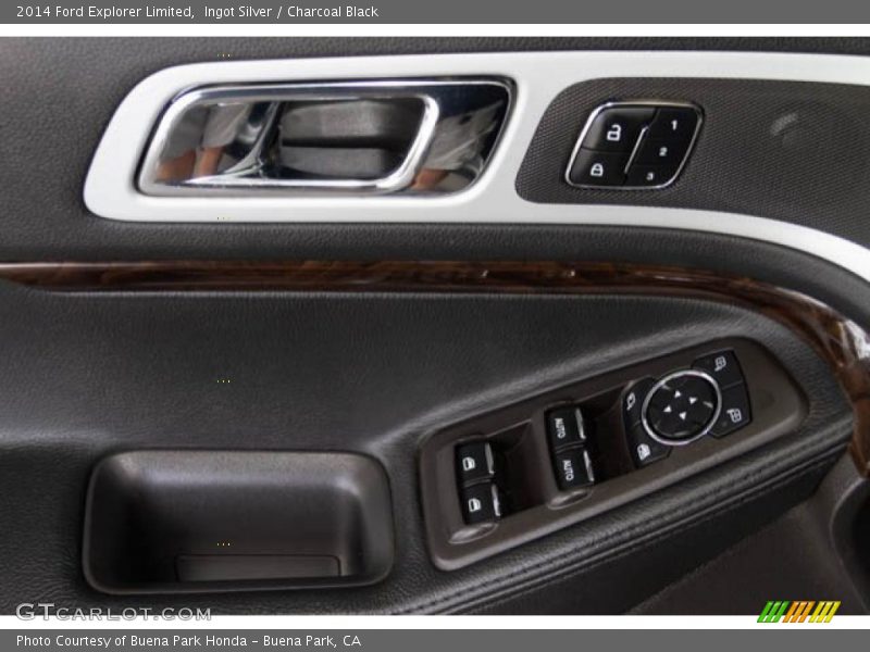 Ingot Silver / Charcoal Black 2014 Ford Explorer Limited