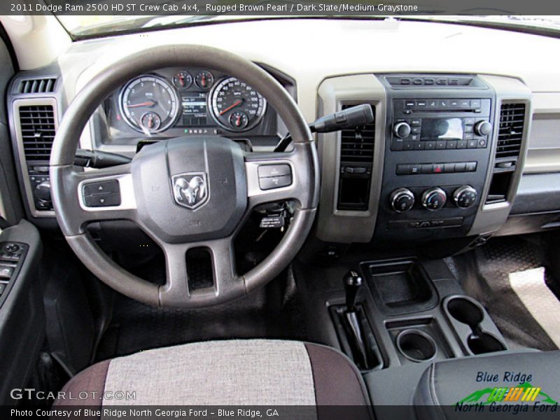 Rugged Brown Pearl / Dark Slate/Medium Graystone 2011 Dodge Ram 2500 HD ST Crew Cab 4x4