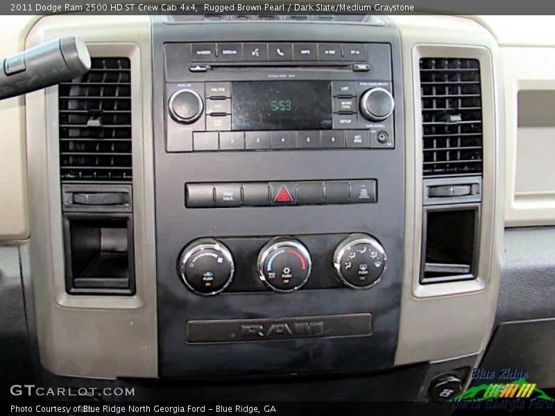 Rugged Brown Pearl / Dark Slate/Medium Graystone 2011 Dodge Ram 2500 HD ST Crew Cab 4x4