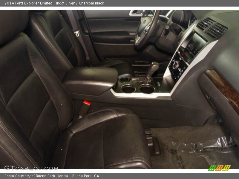 Ingot Silver / Charcoal Black 2014 Ford Explorer Limited
