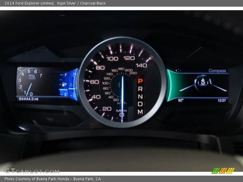 Ingot Silver / Charcoal Black 2014 Ford Explorer Limited