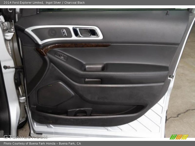 Ingot Silver / Charcoal Black 2014 Ford Explorer Limited