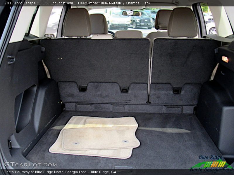 Deep Impact Blue Metallic / Charcoal Black 2013 Ford Escape SE 1.6L EcoBoost 4WD