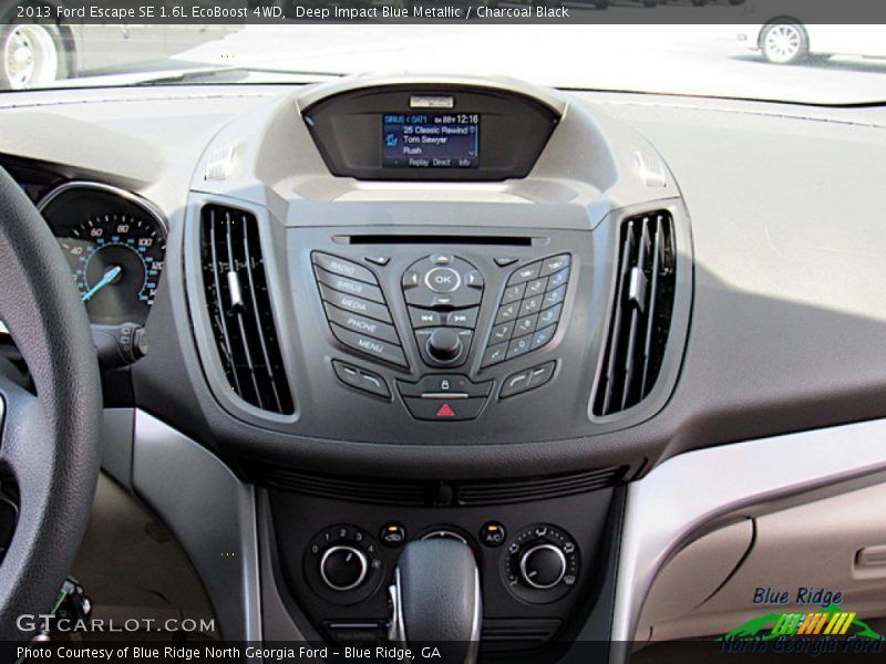 Deep Impact Blue Metallic / Charcoal Black 2013 Ford Escape SE 1.6L EcoBoost 4WD