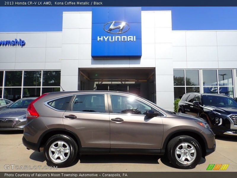 Kona Coffee Metallic / Black 2013 Honda CR-V LX AWD