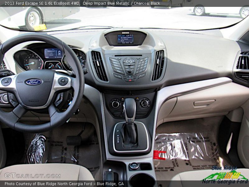 Deep Impact Blue Metallic / Charcoal Black 2013 Ford Escape SE 1.6L EcoBoost 4WD
