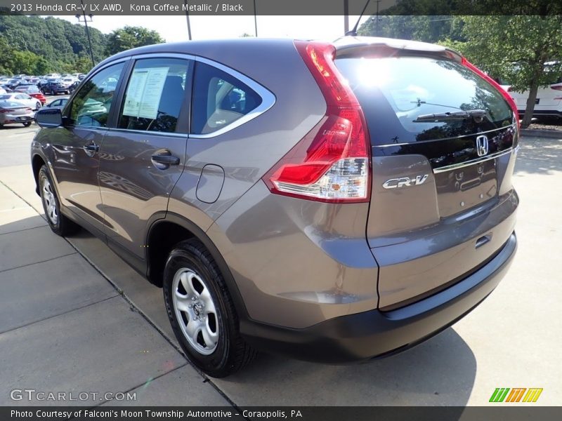 Kona Coffee Metallic / Black 2013 Honda CR-V LX AWD