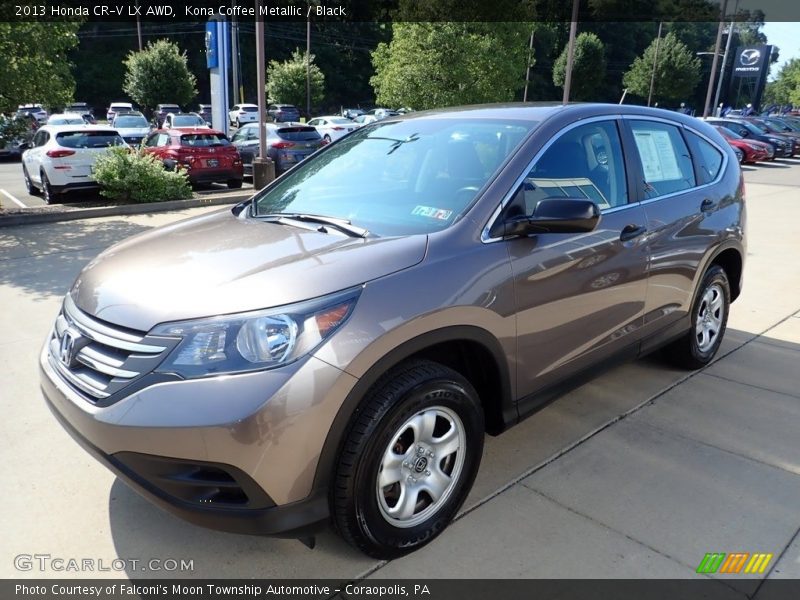 Kona Coffee Metallic / Black 2013 Honda CR-V LX AWD