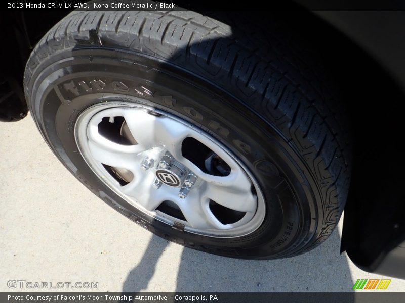 Kona Coffee Metallic / Black 2013 Honda CR-V LX AWD
