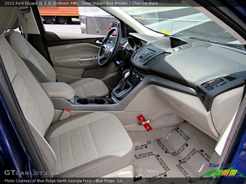 Deep Impact Blue Metallic / Charcoal Black 2013 Ford Escape SE 1.6L EcoBoost 4WD