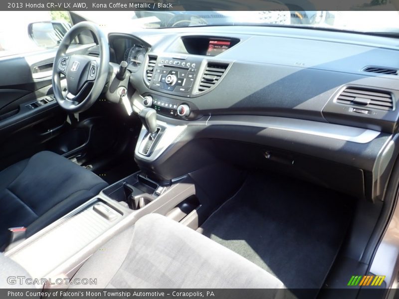 Kona Coffee Metallic / Black 2013 Honda CR-V LX AWD