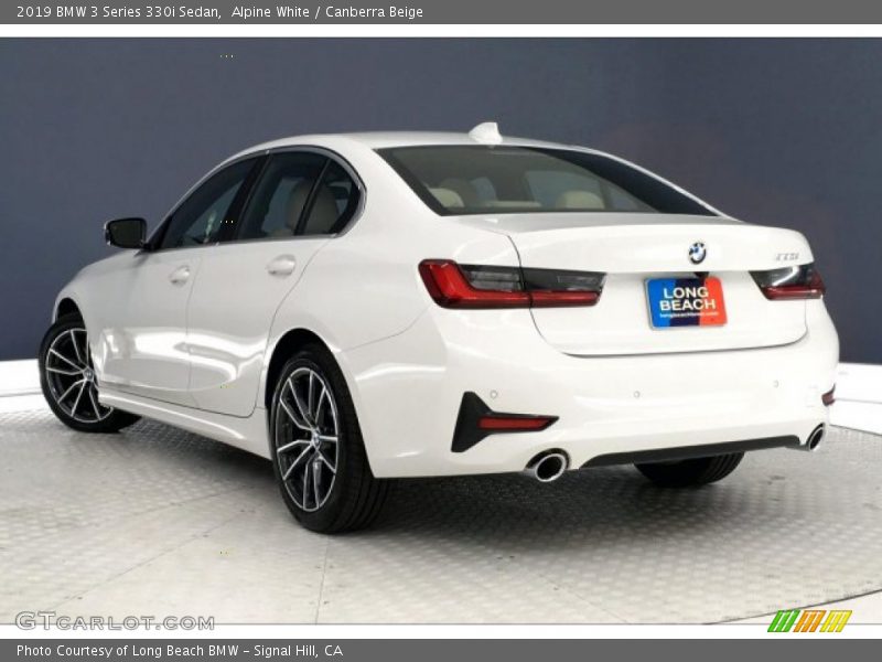 Alpine White / Canberra Beige 2019 BMW 3 Series 330i Sedan